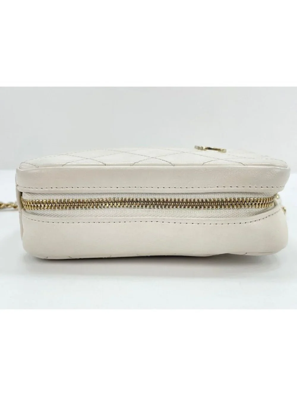 Chanel Handbag Calfskin 2-Way Quilted